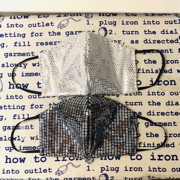 Handmade sequins face mask bundle - Picture 10 of 13